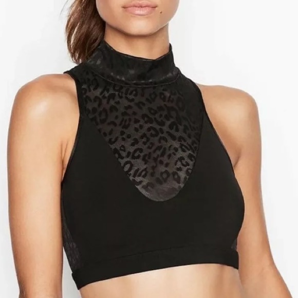 Victoria Secret Mesh cheetah print bra size Xtra-small *XS* - Picture 2 of 9